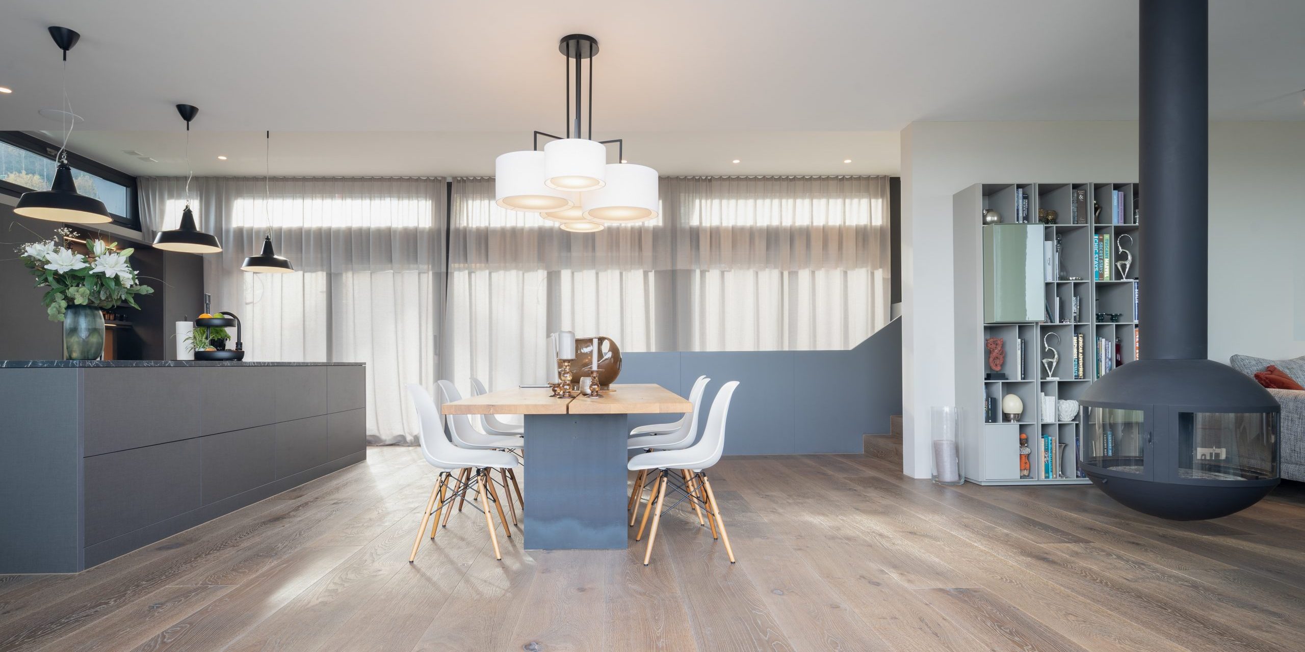 Schlossdielen Chalet soft-Betongrau