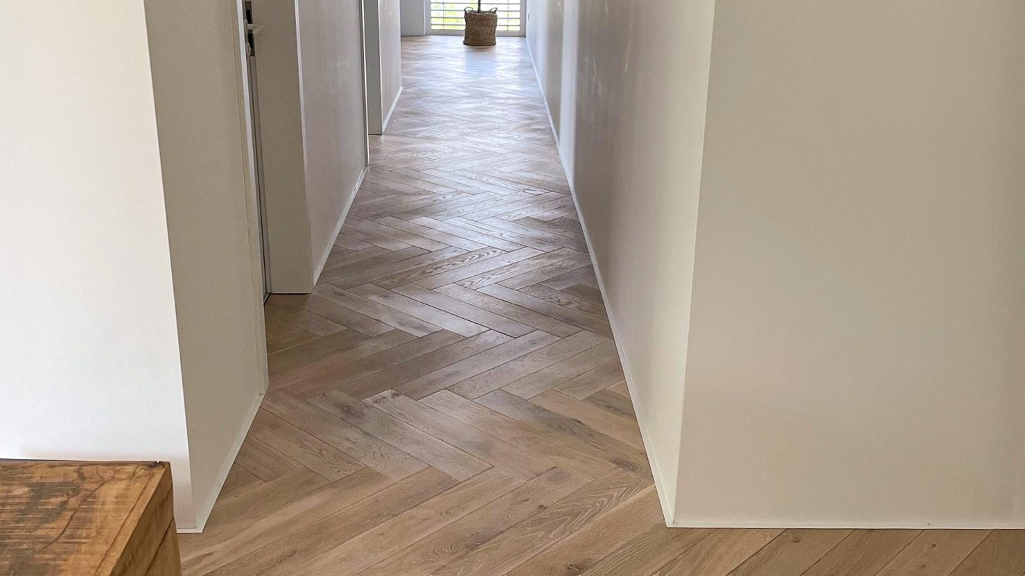 Fischgrät 90° Mikrosoft-Edelweiß 19