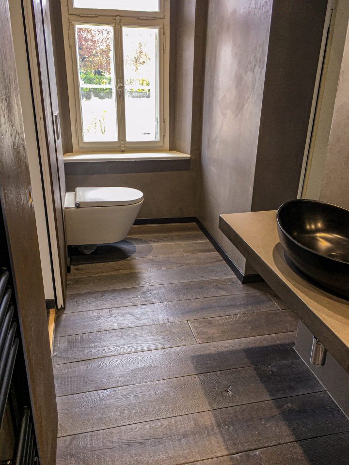 Landhausdielen Chalet-Auster dunkel