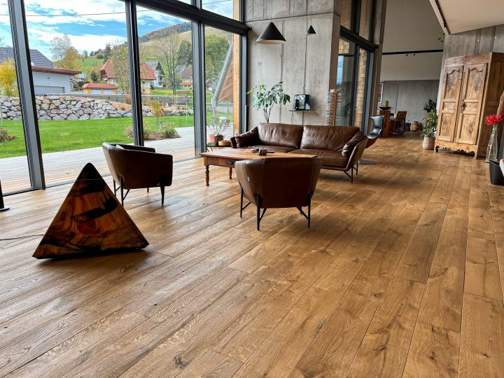 Massivholzdielen Eiche Chalet-Old Shatterhand