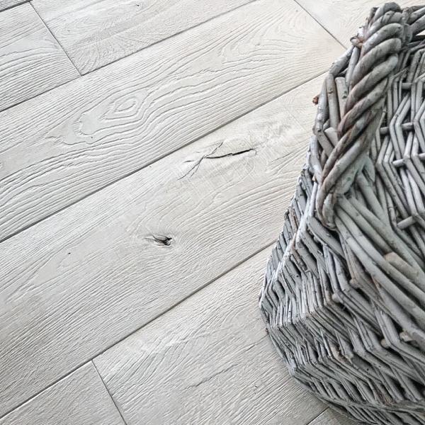 Landhausdielen Chalet-Schneeweiss