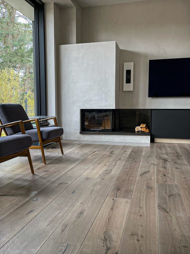 Landhausdielen Dom-Betongrau