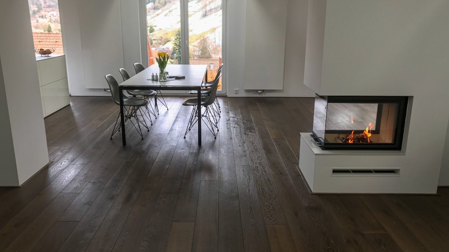 Massivholzdielen Eiche Dom-Havanna