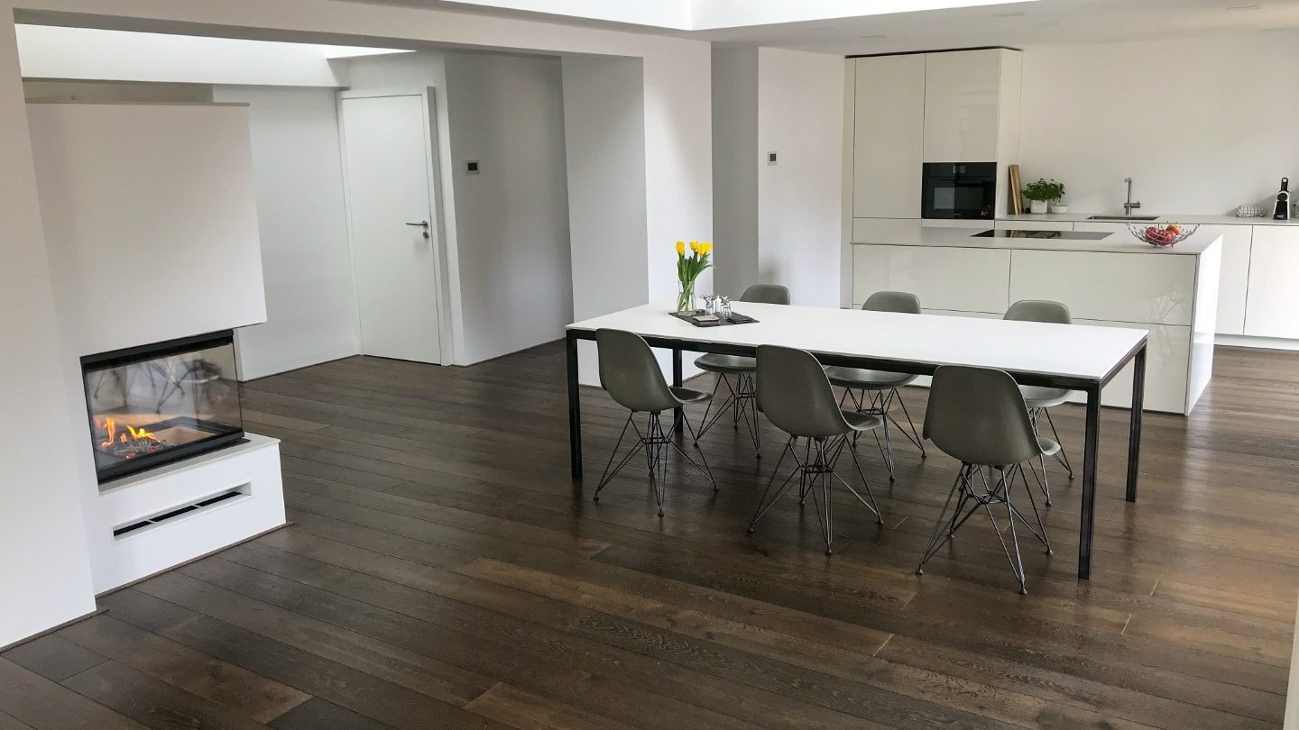 Massivholzdielen Eiche Dom-Havanna