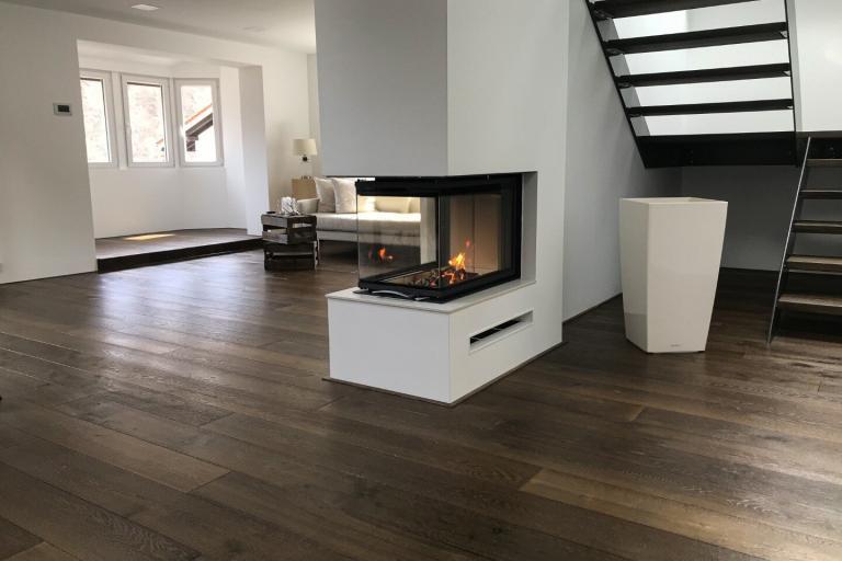 Massivholzdielen Eiche Dom-Havanna