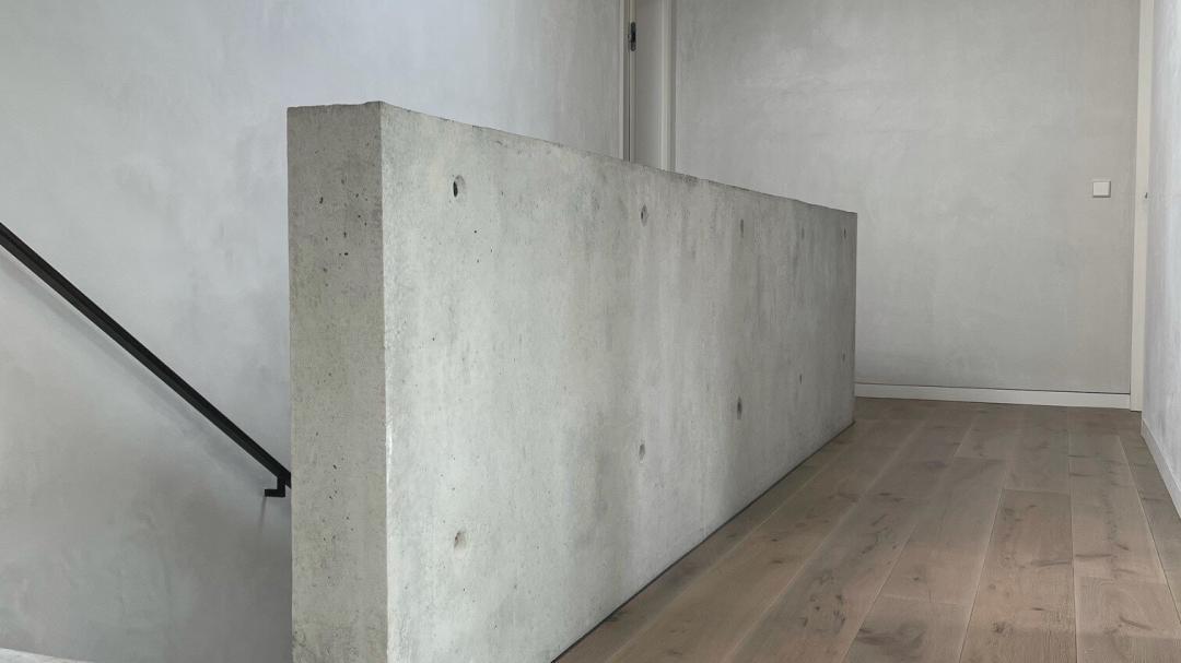 Massivholzdielen Eiche Dom-Betongrau