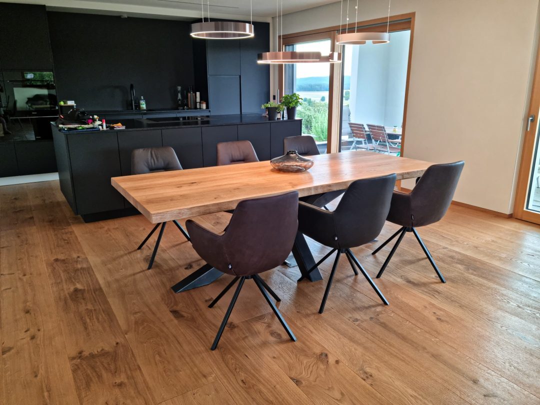 Massivholzdielen Eiche Dom-Honig