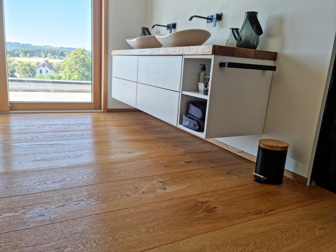 Massivholzdielen Eiche Dom-Honig