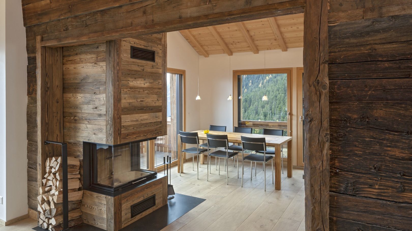 Schlossdielen Eiche Loft-Nebel | Fotograf Thomas Andenmatten