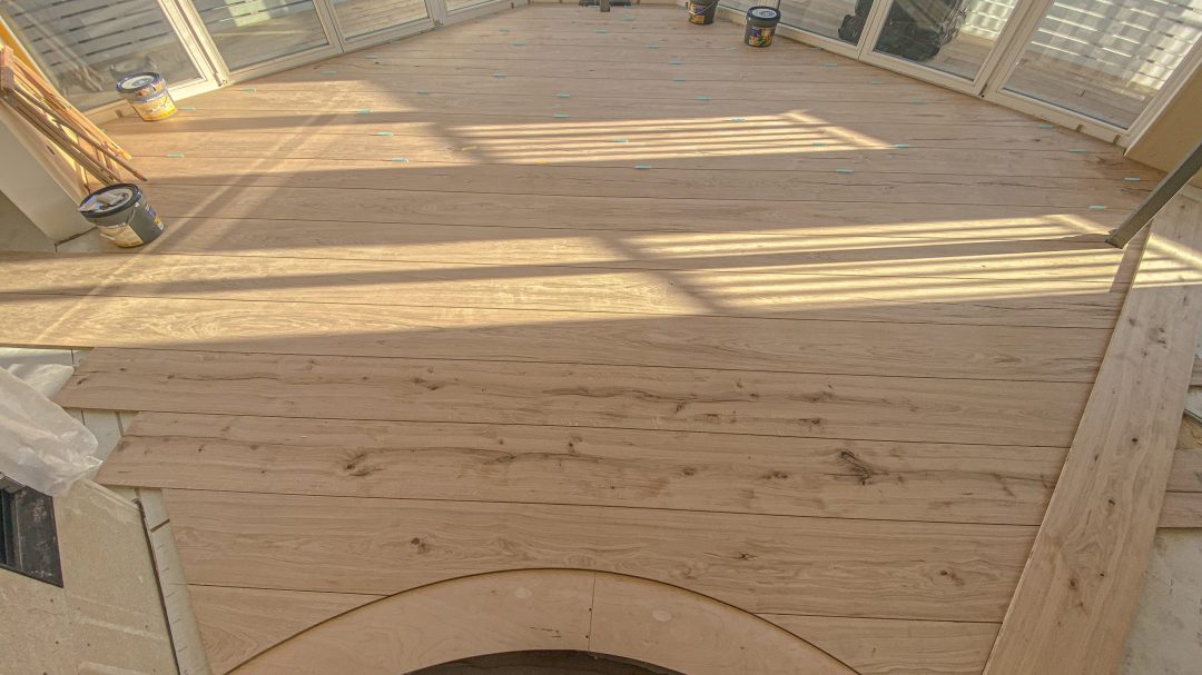 Schlossdielen Korn-Roh