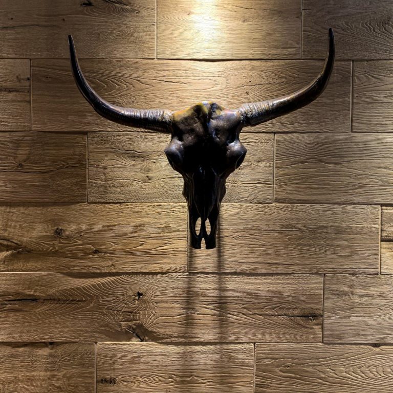 Wandverkleidung_Tv Wand-holz